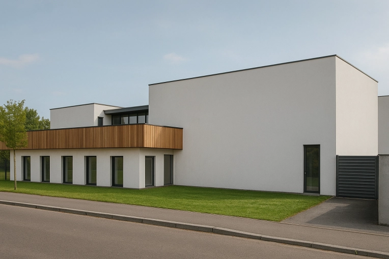 Bureau, Hangar, Bâtiment industriel, Construction neuve, Moderne