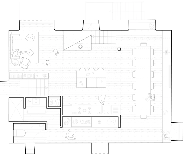Appartement, Rénovation, Architecture d’intérieur, Réhabilitation, Rénovation énergétique, Plan, Permis de construire