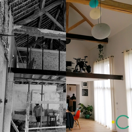 Transformation, Maison individuelle, Rénovation, Maison de campagne, Architecture d’intérieur, Réhabilitation, Rénovation énergétique, Aménagement combles, Plan, Permis de construire, Suivi de chantier, Conseil, Diagnostic
