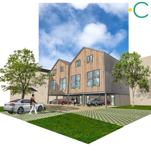Appartement, Résidentiel collectif, Construction neuve, Plan, Permis de construire