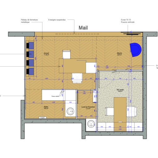 Commerce, Rénovation, Plan, Permis de construire, Suivi de chantier