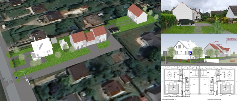 Résidentiel collectif, Architecture d’intérieur, Construction neuve, Étude de faisabilité, Plan, Permis de construire, Conseil, Visite conseil avant achat