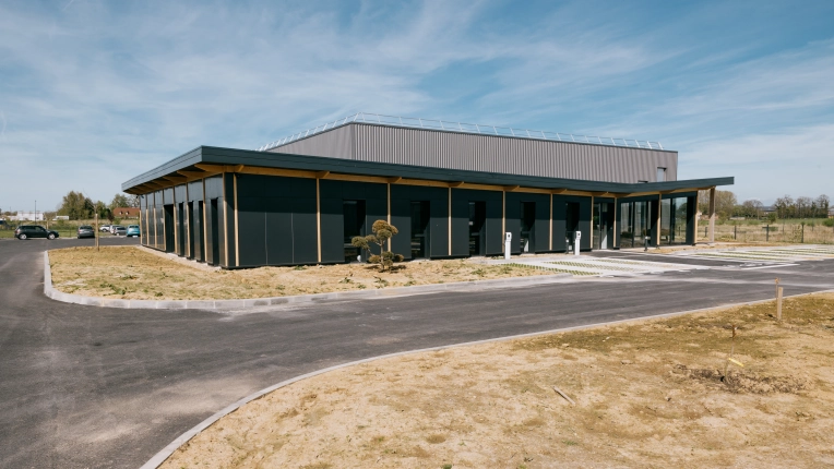 Bâtiment professionnel, Bureau, Bâtiment industriel, Construction neuve, Plan, Permis de construire