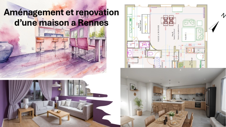 Transformation, Maison individuelle, Rénovation, Maison de ville, Construction neuve, Réhabilitation, Rénovation énergétique, Plan, Suivi de chantier