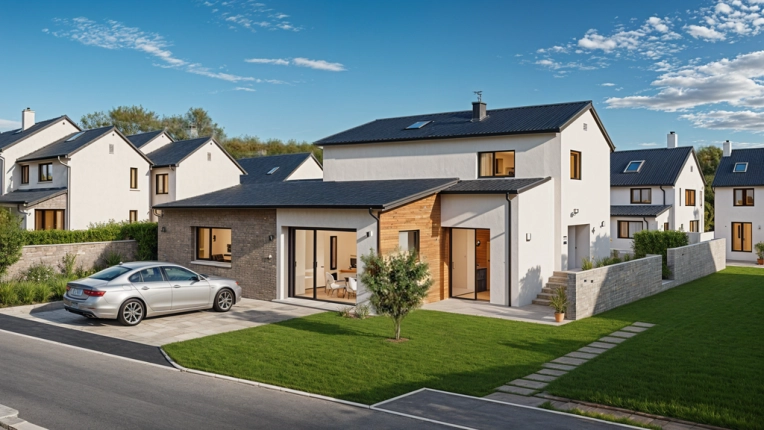 Maison passive / écologique, Construction neuve, Traditionnel