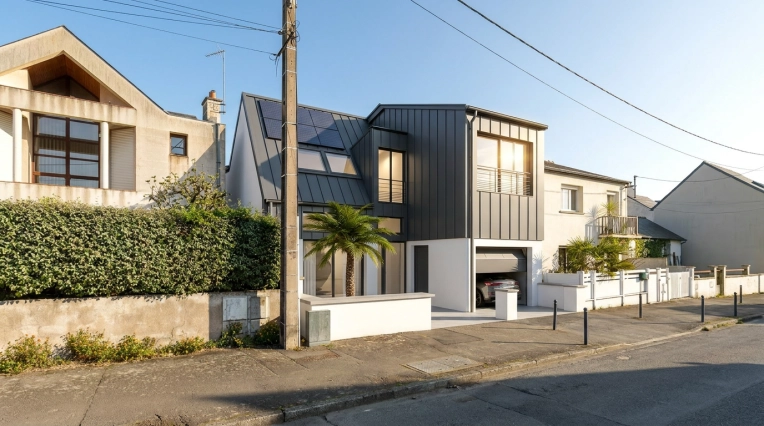 Surélévation, Maison individuelle, Maison de ville, Extension, Réhabilitation, Permis de construire