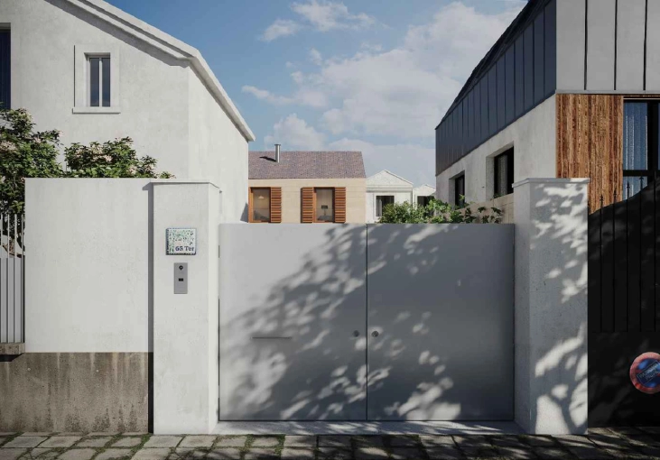 Maison individuelle, Maison de ville, Architecture d’intérieur, Construction neuve, Permis de construire