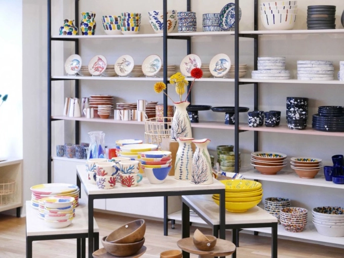 Commerce, Architecture d’intérieur