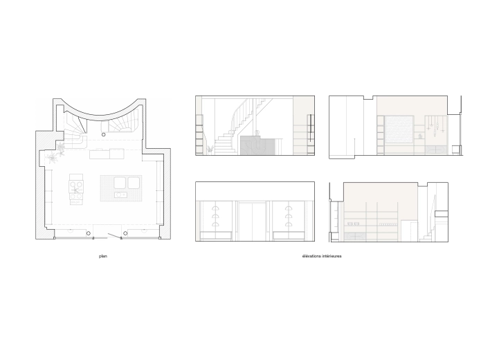 Commerce, Architecture d’intérieur, Plan