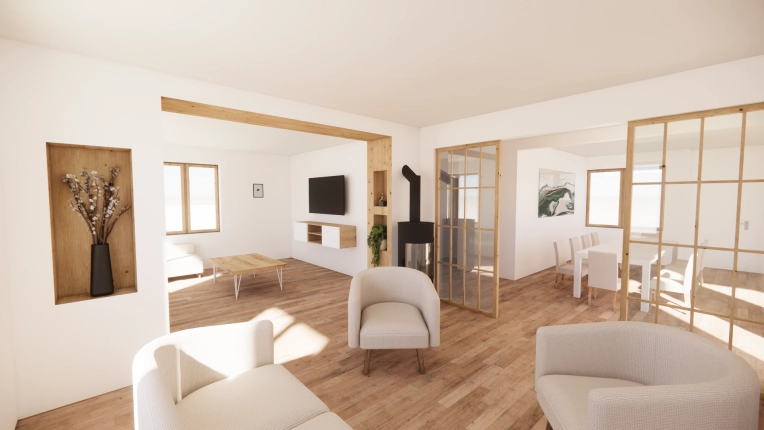 Maison individuelle, Rénovation, Extension, Construction neuve, Réhabilitation, Rénovation énergétique, Villa, Plan, Permis de construire, Suivi de chantier, Conseil