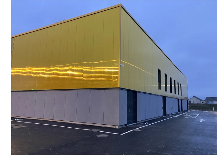 Bâtiment professionnel, Construction neuve