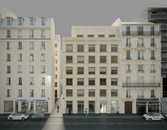 Résidentiel collectif, Construction neuve, Plan