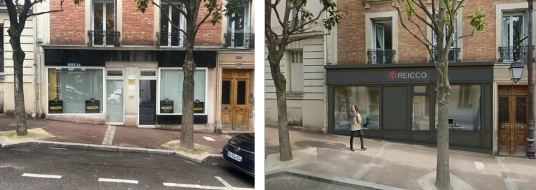 Commerce, Rénovation, Plan, Permis de construire