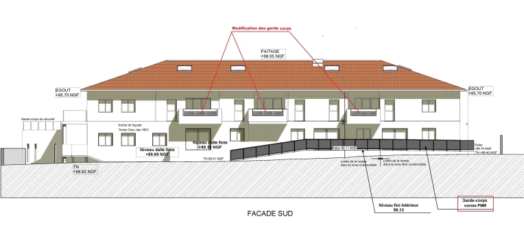 Résidentiel collectif, Construction neuve, Permis de construire