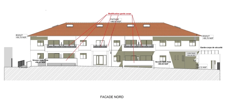 Résidentiel collectif, Construction neuve, Permis de construire