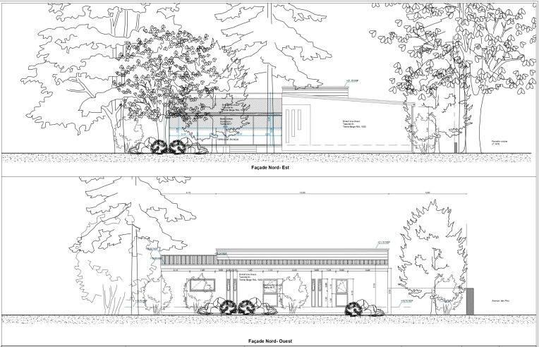 Maison individuelle, Chalet / Maison en bois, Maison de ville, Construction neuve, Plan, Permis de construire