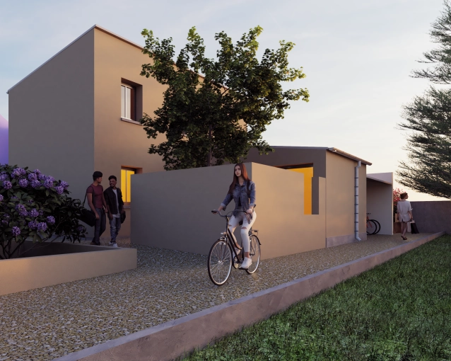 Maison individuelle, Maison de ville, Construction neuve, Permis de construire