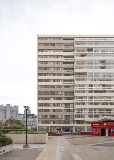 Résidentiel collectif, Rénovation énergétique, Plan, Permis de construire