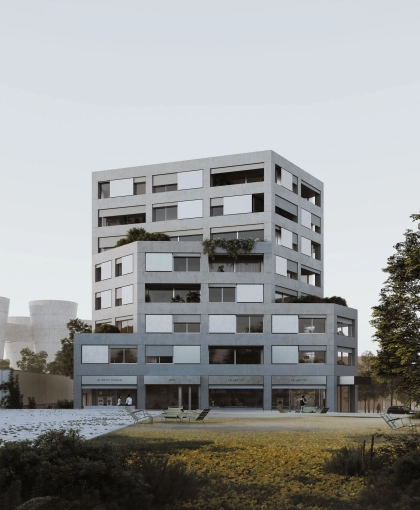 Résidentiel collectif, Construction neuve, Plan