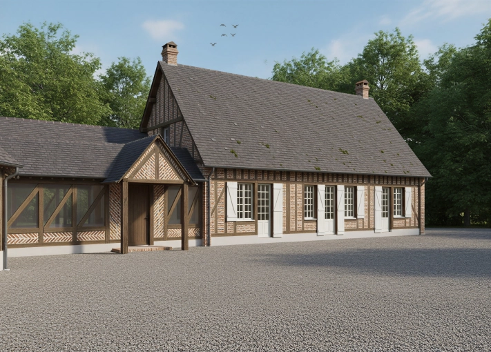 Maison de campagne, Extension, Traditionnel