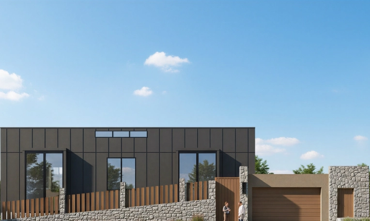 Maison de ville, Construction neuve, Contemporain