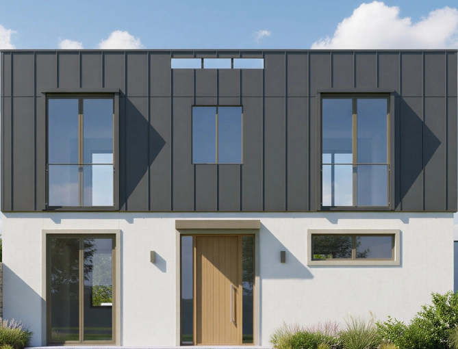 Maison de ville, Construction neuve, Contemporain