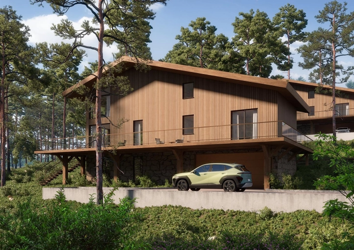 Maison individuelle, Chalet / Maison en bois, Construction neuve, Permis de construire