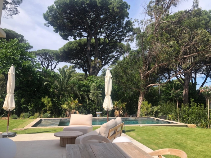 Jardin, Maison individuelle, Rénovation, Piscine