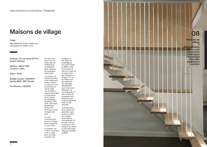 Conversion, Expertise, Building Upgrades, Landscape Architecture, Patios & Terraces, Single-Family Homes, Renovation, Country Homes, Interior Architecture & Design, Feasibility Studies, Sanitation, Restoration, Energy renovation, Attic, Design / Plans, Building permits, Construction Management, Consulting, Diagnostic, Home pre-purchase advice