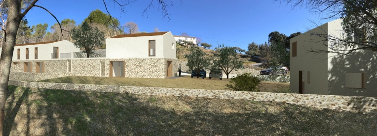 Résidentiel collectif, Construction neuve, Plan, Permis de construire