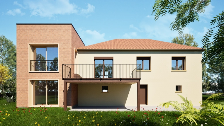 Maison individuelle, Chalet / Maison en bois, Maison de ville, Maison de campagne, Extension, Construction neuve, Étude de faisabilité, Plan, Permis de construire, Suivi de chantier