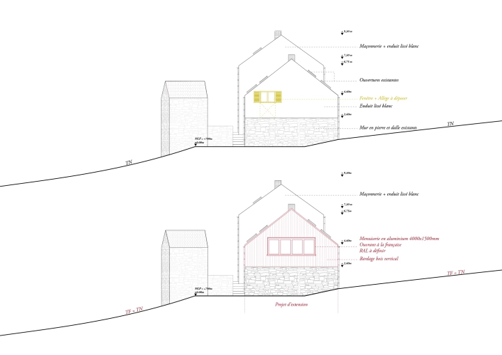 Maison individuelle, Extension, Contemporain