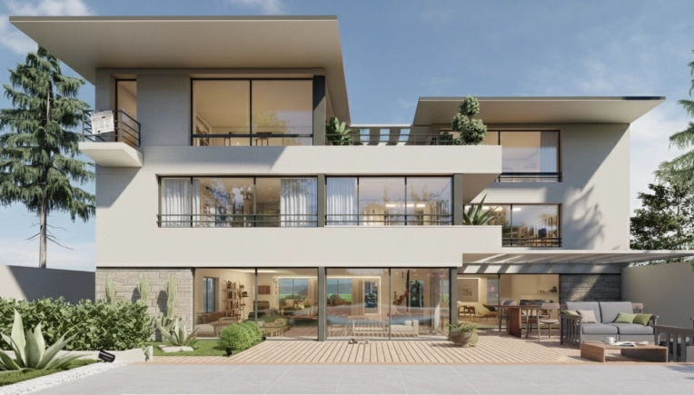 Jardin, Terrasse, Maison individuelle, Construction neuve, Étude de faisabilité, Villa, Plan, Permis de construire, Suivi de chantier, Conseil