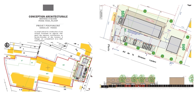 Mise aux normes, Jardin, Terrasse, Bâtiment professionnel, Bureau, Hangar, Architecture d’intérieur, Construction neuve, Étude de faisabilité, Plan, Permis de construire, Conseil
