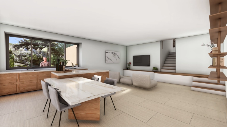 Appartement, Architecture d’intérieur, Moderne