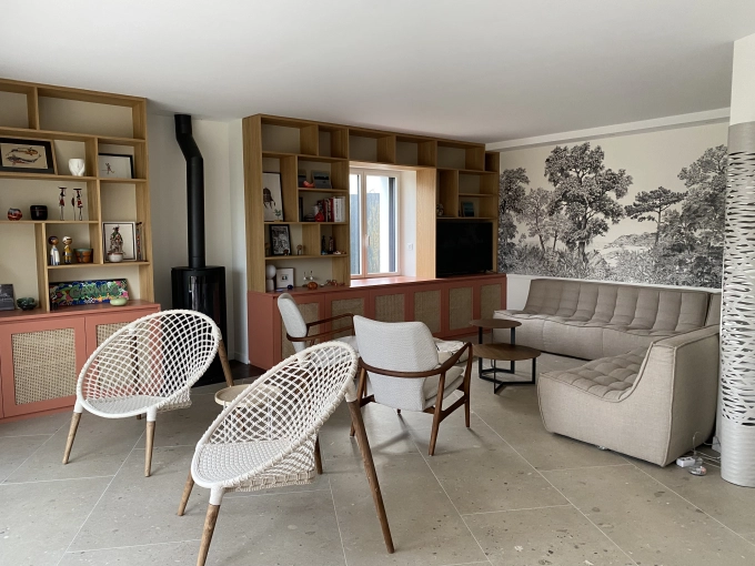 Terrasse, Maison individuelle, Rénovation, Maison de campagne, Piscine, Architecture d’intérieur, Rénovation énergétique, Plan, Permis de construire, Suivi de chantier