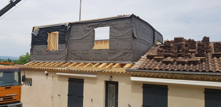 Surélévation, Maison individuelle, Plan, Permis de construire, Suivi de chantier, Conseil