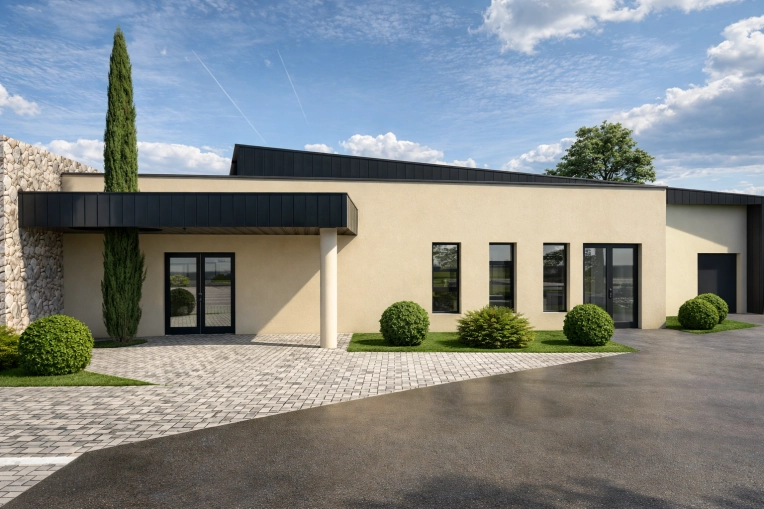 Commercial - industrial, New Build, Modern