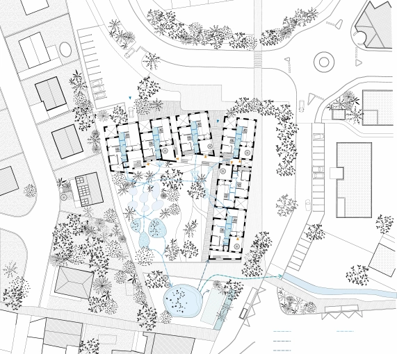 Résidentiel collectif, Construction neuve, Étude de faisabilité, Plan