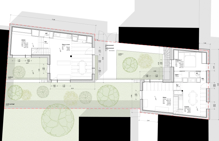 Maison individuelle, Maison passive / écologique, Rénovation, Maison de ville, Extension, Construction neuve, Étude de faisabilité, Réhabilitation, Rénovation énergétique, Contemporain