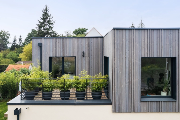 Maison individuelle, Maison passive / écologique, Chalet / Maison en bois, Maison connectée (domotique), Maison de ville, Construction neuve, Moderne