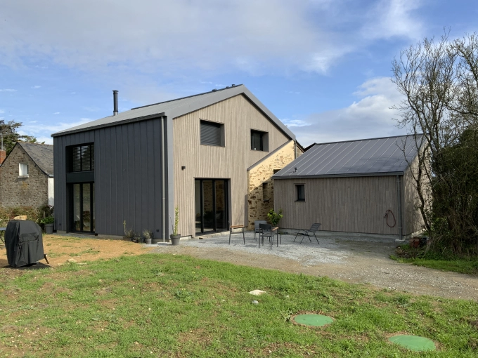 Transformation, Surélévation, Maison individuelle, Maison passive / écologique, Chalet / Maison en bois, Rénovation, Maison de campagne, Extension, Construction neuve, Réhabilitation, Plan, Permis de construire, Suivi de chantier