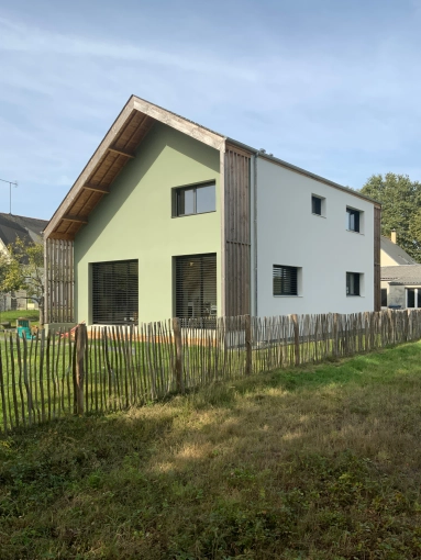 Maison individuelle, Maison de campagne, Construction neuve, Plan, Permis de construire, Suivi de chantier