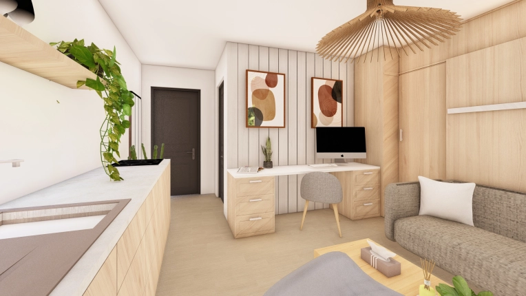 Appartement, Architecture d’intérieur, Moderne