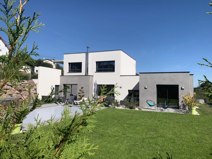 Maison individuelle, Maison passive / écologique, Construction neuve, Villa, Plan, Permis de construire, Suivi de chantier