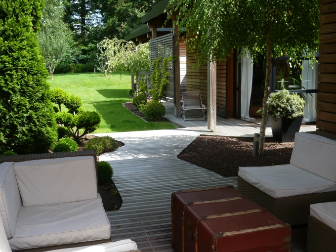 Jardin, Extérieur, Plan, Permis de construire, Suivi de chantier