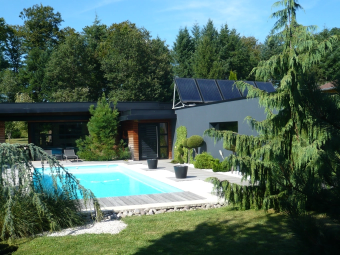 Jardin, Extérieur, Piscine, Plan, Permis de construire, Suivi de chantier