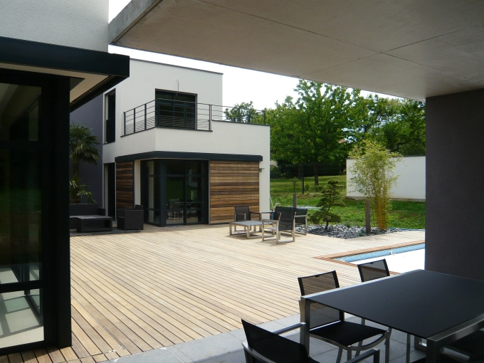 Jardin, Extérieur, Piscine, Plan, Permis de construire, Suivi de chantier