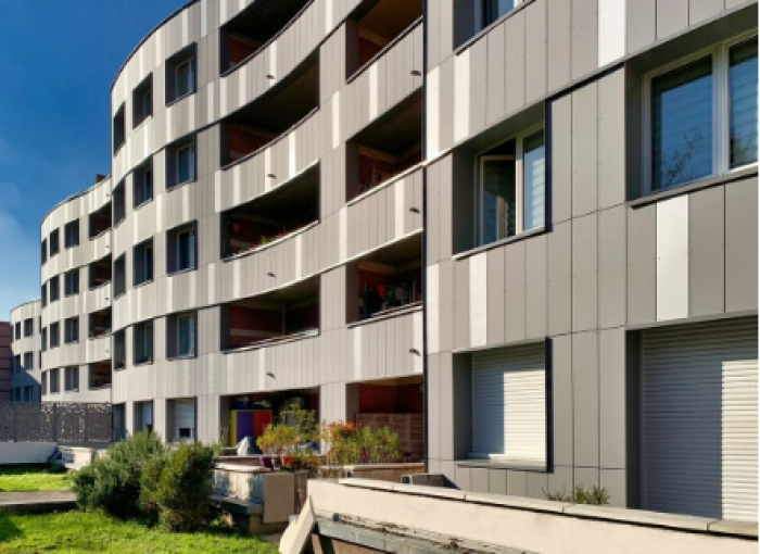 Résidentiel collectif, Rénovation, Moderne