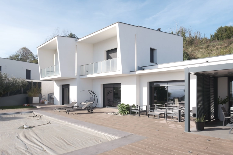 Maison individuelle, Piscine, Construction neuve, Étude de faisabilité, Villa, Plan, Permis de construire, Suivi de chantier